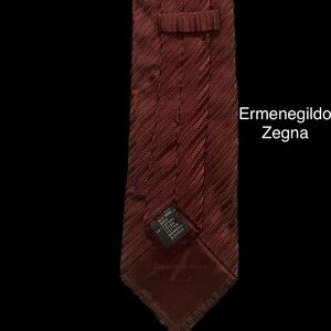 Ermenegildo Zegna Necktie Red